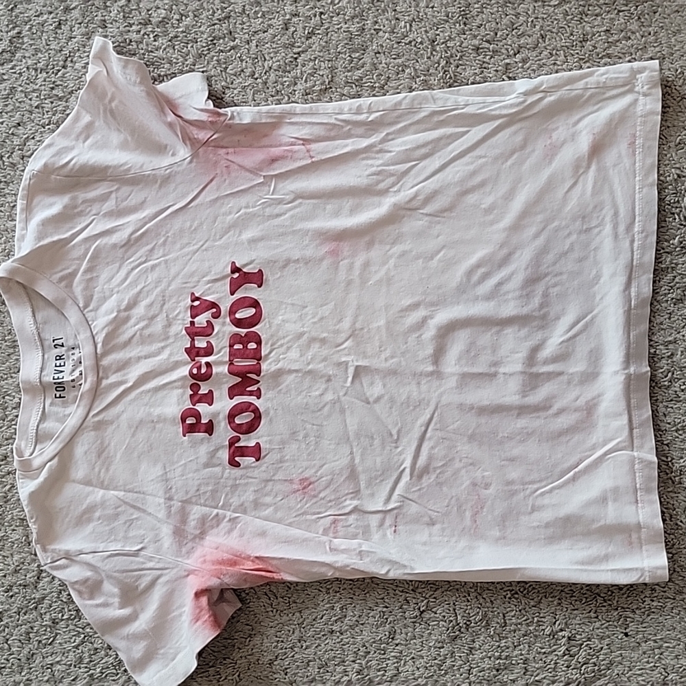 Pretty Tomboy Tee w/ GWAR Blood